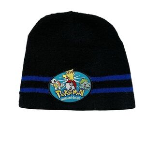 Vintage 2000 Pokémon Kids Skull Cap Beanie